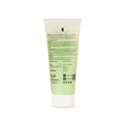 Green Tea Face Wash with Vitamin C, Honey & Almond (100ml)