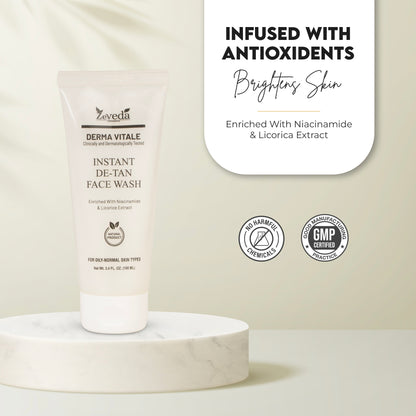 Face Wash Duo – De-Tan + Green Glow Combo