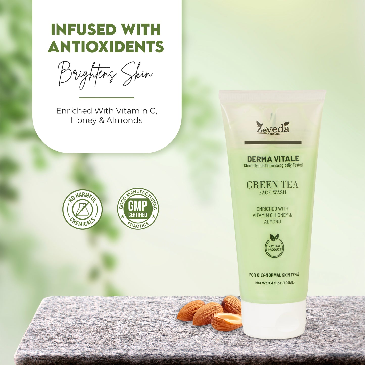 Face Wash Duo – De-Tan + Green Glow Combo