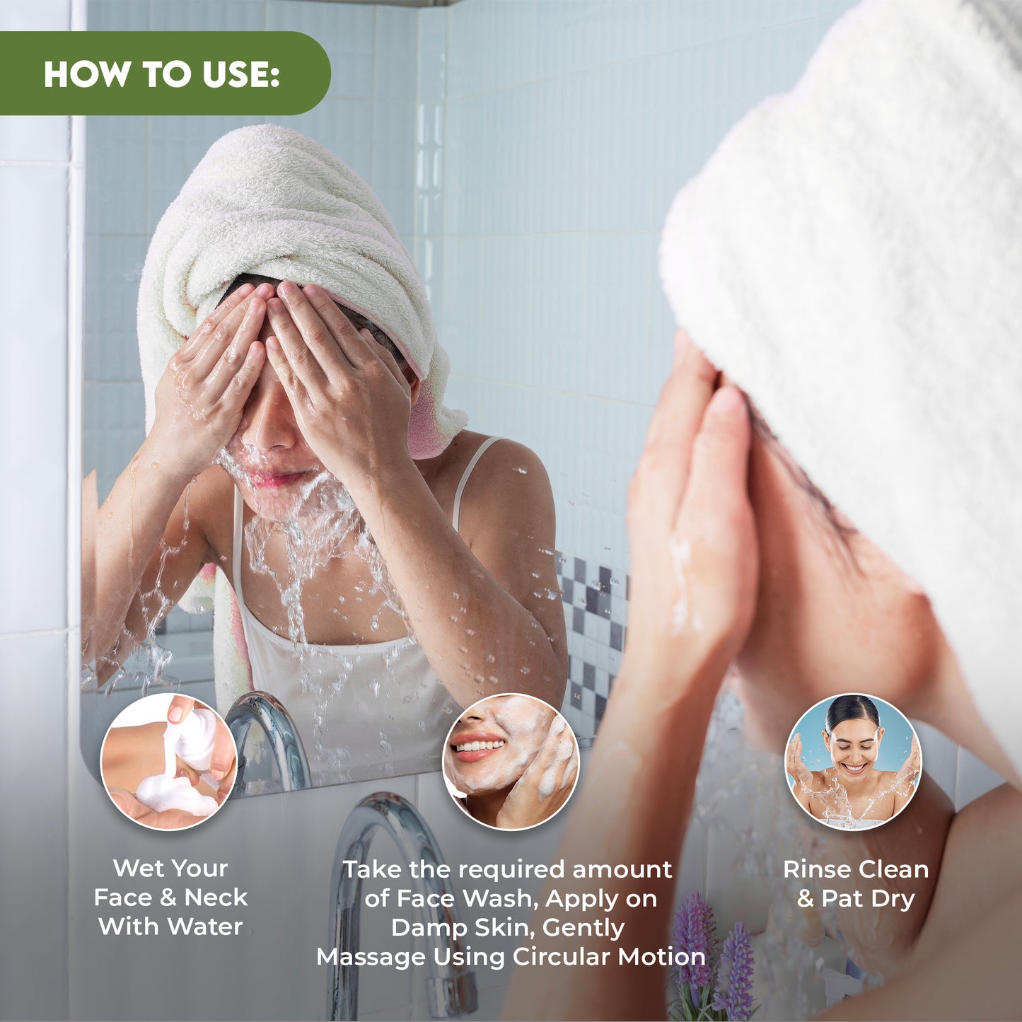 Face Wash Duo – De-Tan + Green Glow Combo