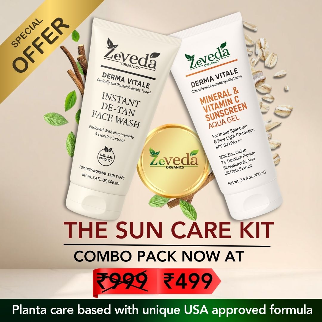 Glow Duo – SPF 50 Sunscreen + De-Tan Face Wash