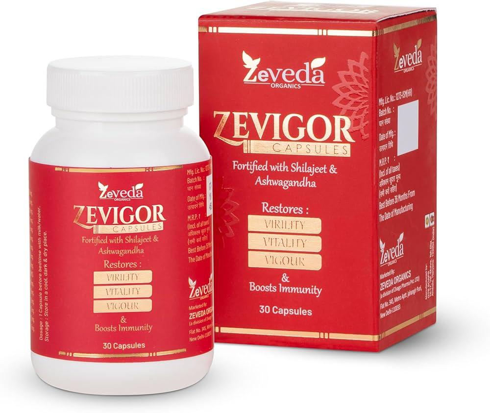 Zevigor Ayurvedic Vitality Capsules for Men